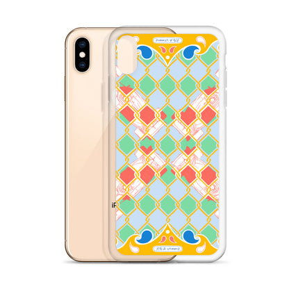 Yellow Summer Racing League iPhone Case