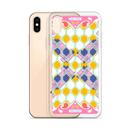 Pink Summer Racing League iPhone Case