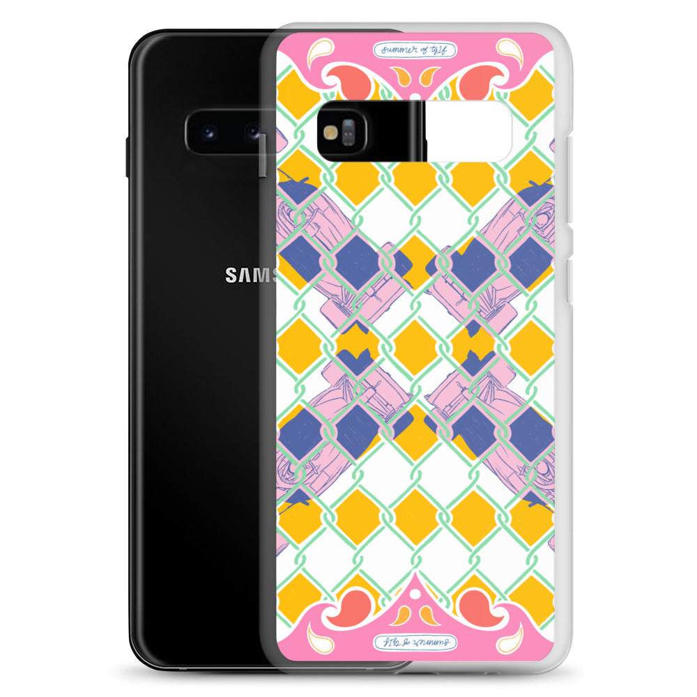 Pink Summer Racing League Android Phone Case