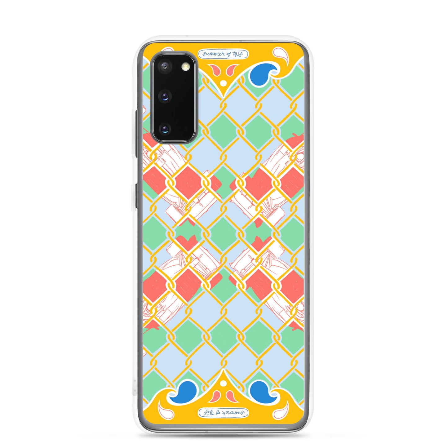Yellow Summer Racing League Android Phone Case