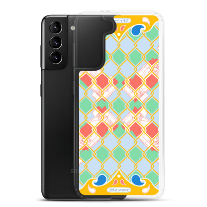 Yellow Summer Racing League Android Phone Case