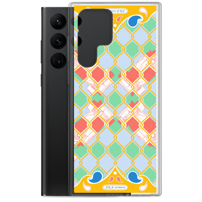 Yellow Summer Racing League Android Phone Case