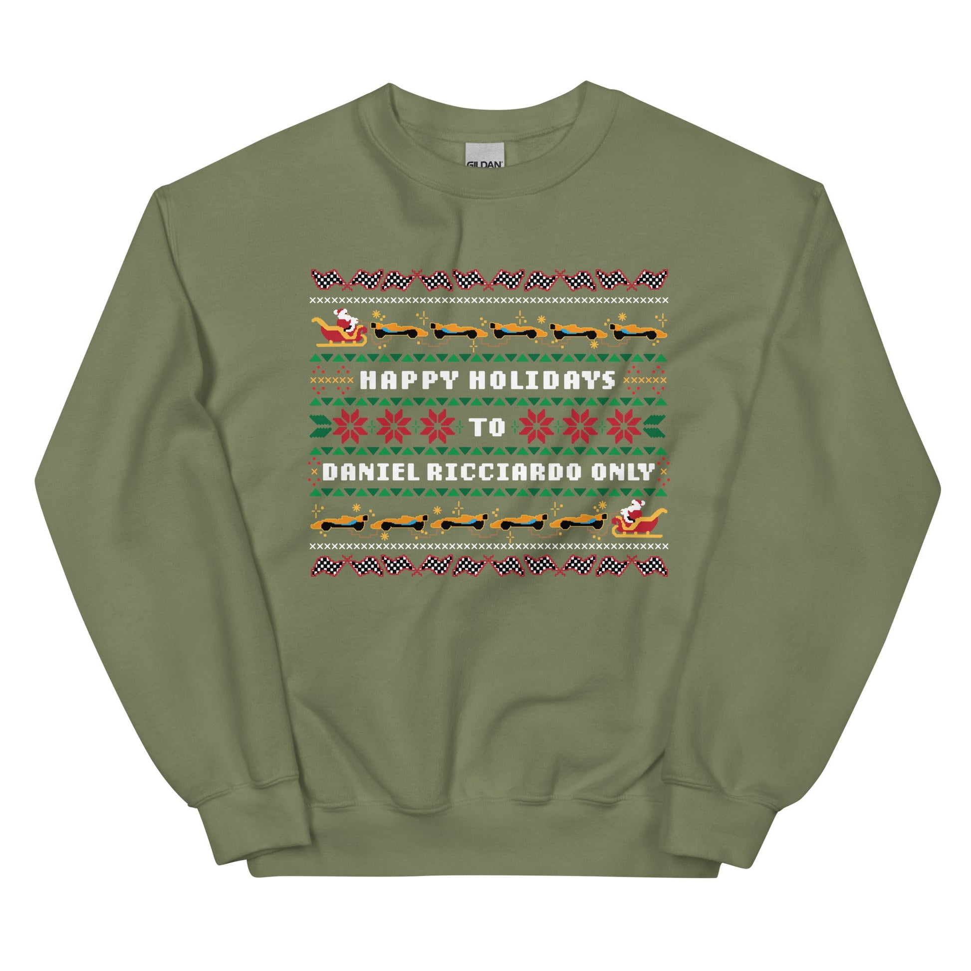 Daniel Ricciardo Holiday Sweater - twogirls1formula