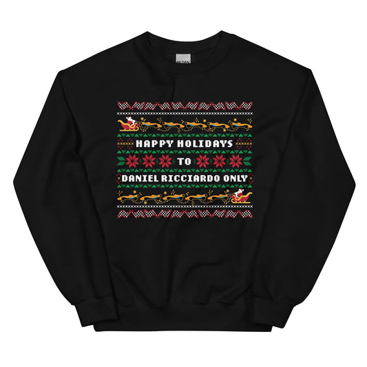 Daniel Ricciardo Holiday Sweater - twogirls1formula