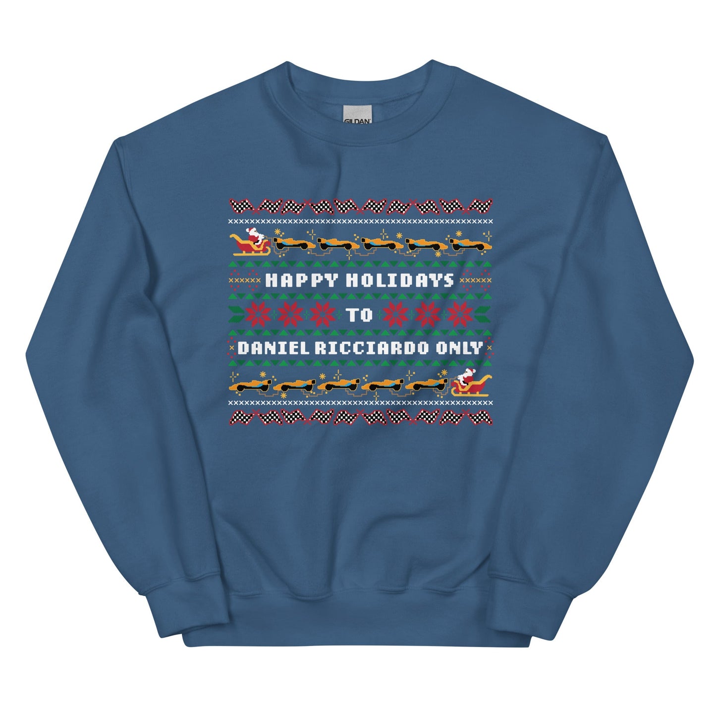 Daniel Ricciardo Holiday Sweater - twogirls1formula