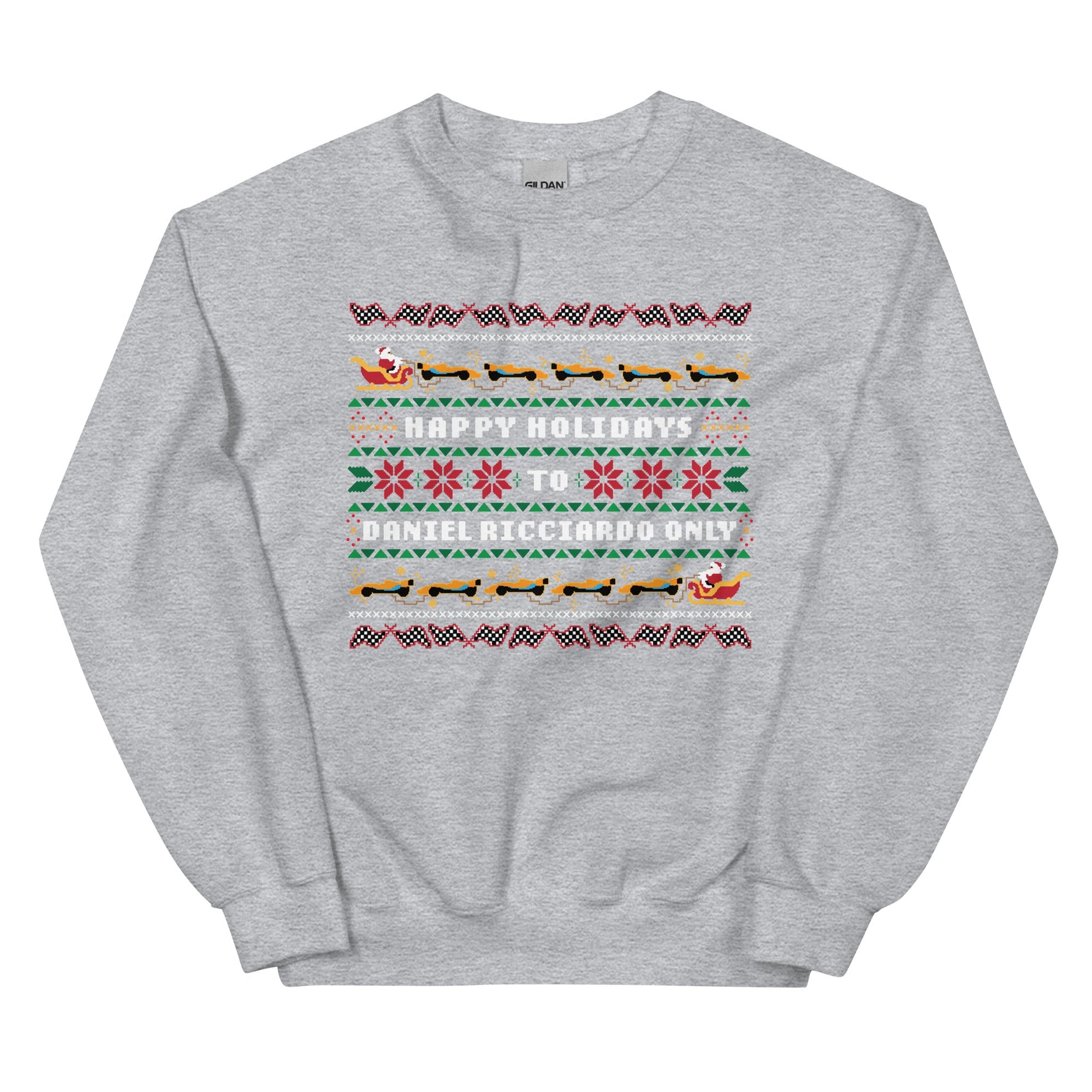 Daniel Ricciardo Holiday Sweater - twogirls1formula