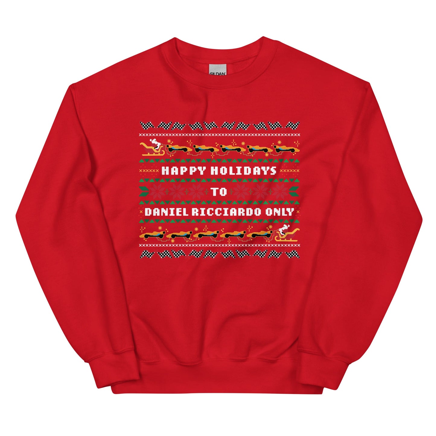 Daniel Ricciardo Holiday Sweater - twogirls1formula