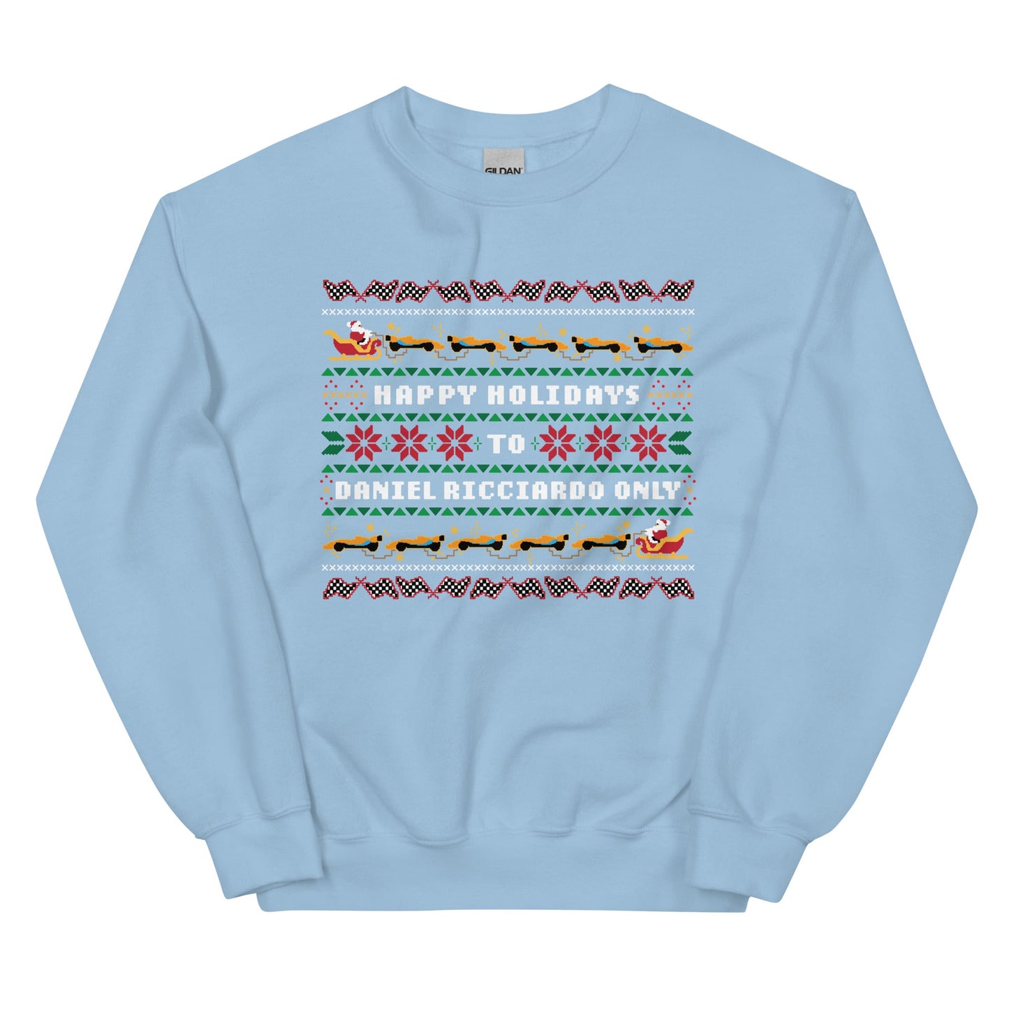 Daniel Ricciardo Holiday Sweater - twogirls1formula