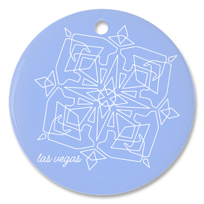 Las Vegas Trackflake Ornament