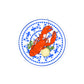 Jetset 'Lobster Plate' Sticker