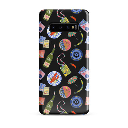 Jetset Summer Black Case for Samsung