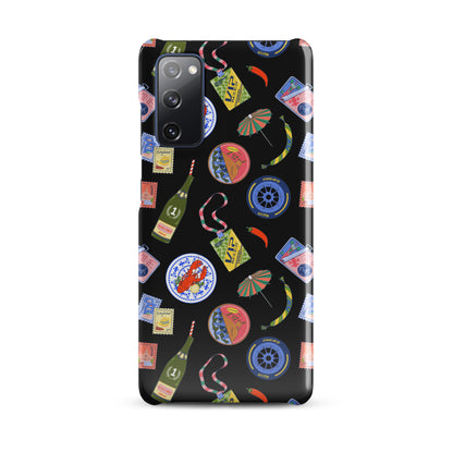 Jetset Summer Black Case for Samsung