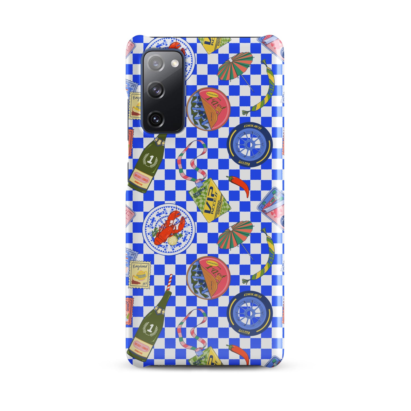 Jetset Deep Blue Picnic Case for Samsung