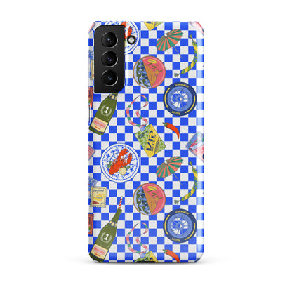 Jetset Deep Blue Picnic Case for Samsung