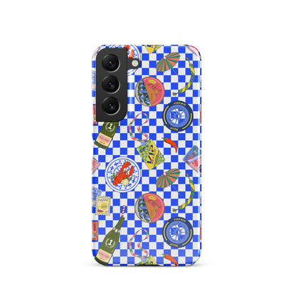 Jetset Deep Blue Picnic Case for Samsung