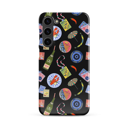 Jetset Summer Black Case for Samsung