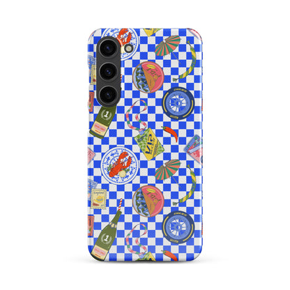 Jetset Deep Blue Picnic Case for Samsung