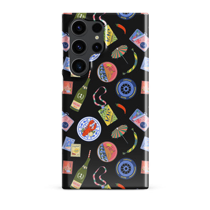 Jetset Summer Black Case for Samsung