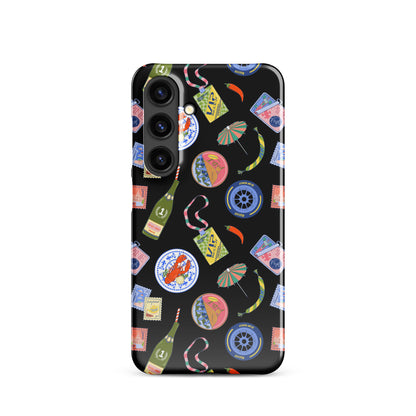 Jetset Summer Black Case for Samsung