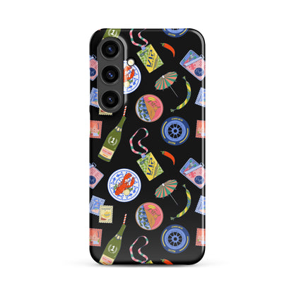 Jetset Summer Black Case for Samsung