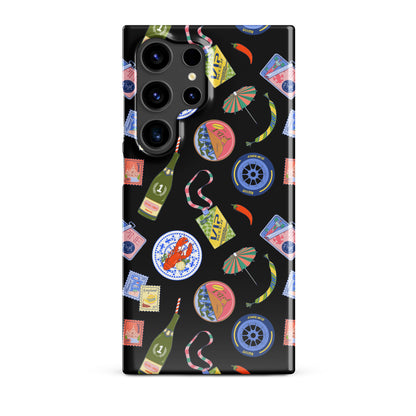 Jetset Summer Black Case for Samsung