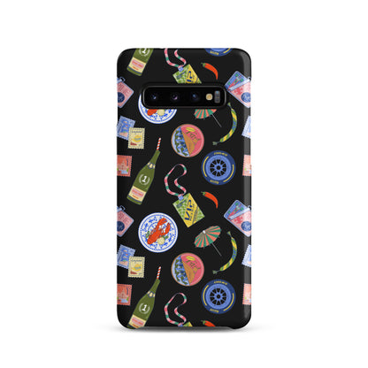 Jetset Summer Black Case for Samsung