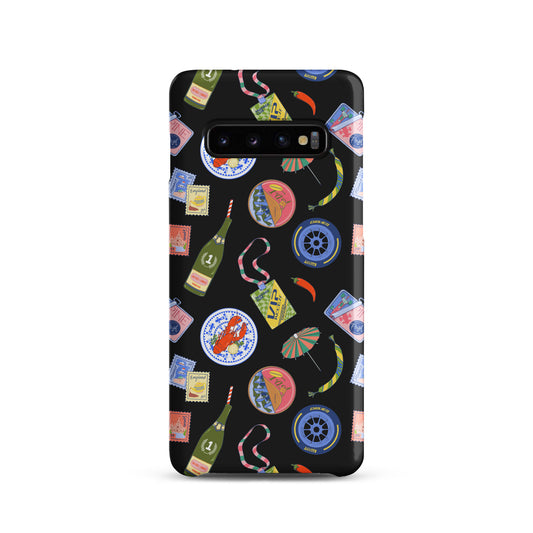 Jetset Summer Black Case for Samsung