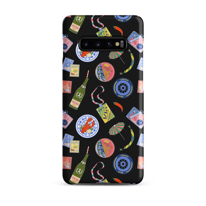Jetset Summer Black Case for Samsung