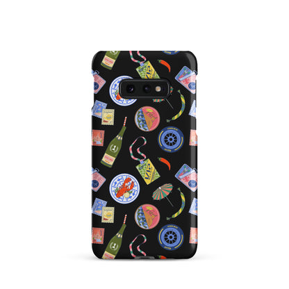 Jetset Summer Black Case for Samsung