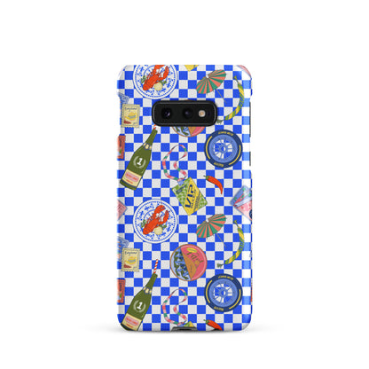 Jetset Deep Blue Picnic Case for Samsung