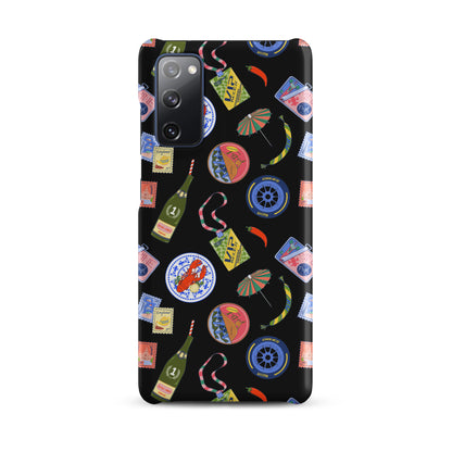 Jetset Summer Black Case for Samsung