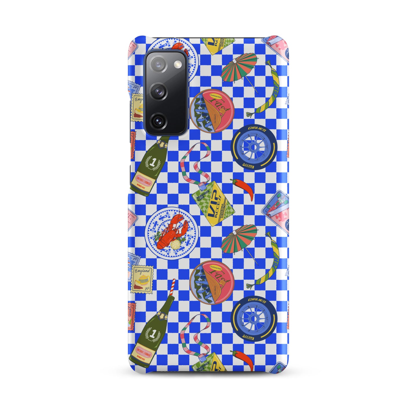 Jetset Deep Blue Picnic Case for Samsung