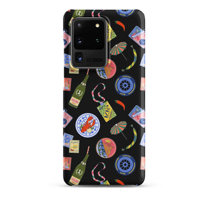 Jetset Summer Black Case for Samsung