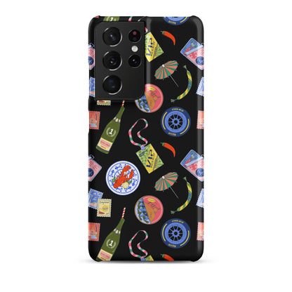 Jetset Summer Black Case for Samsung