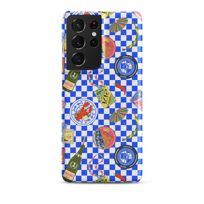 Jetset Deep Blue Picnic Case for Samsung