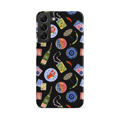 Jetset Summer Black Case for Samsung