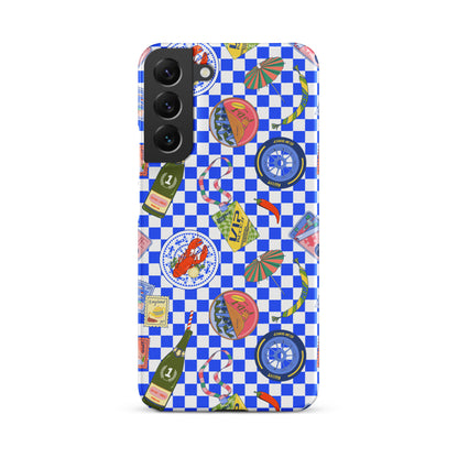 Jetset Deep Blue Picnic Case for Samsung