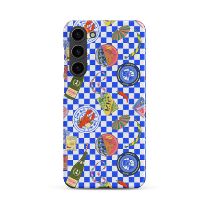Jetset Deep Blue Picnic Case for Samsung