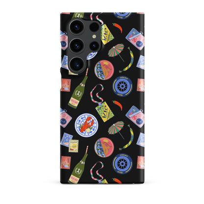 Jetset Summer Black Case for Samsung