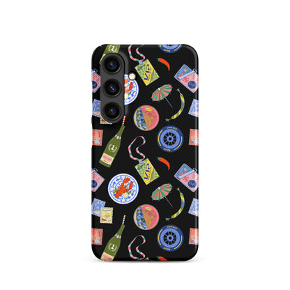 Jetset Summer Black Case for Samsung