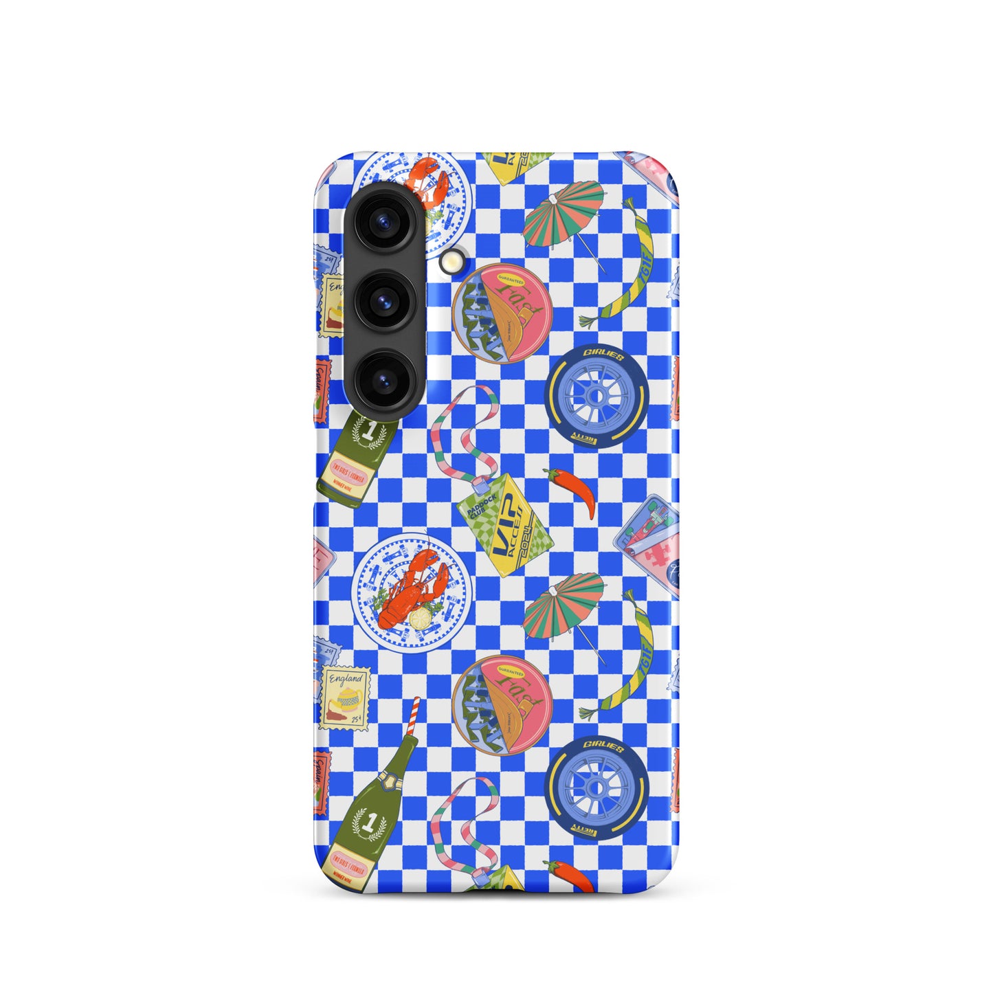 Jetset Deep Blue Picnic Case for Samsung