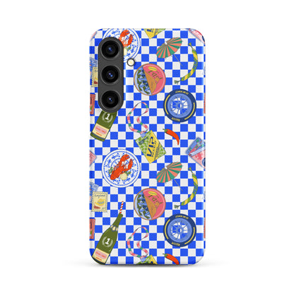 Jetset Deep Blue Picnic Case for Samsung