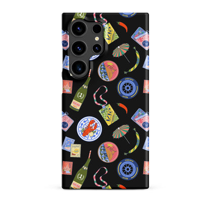 Jetset Summer Black Case for Samsung