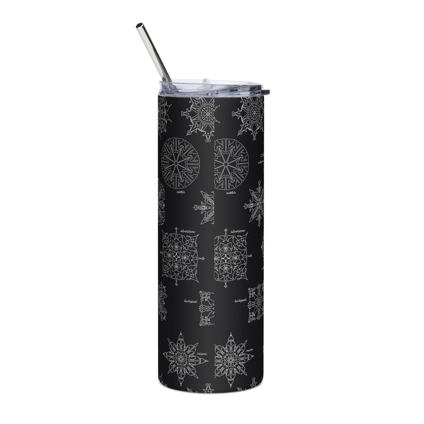 F1 Trackflakes Stainless steel tumbler