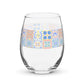 Jetset Tiles Stemless Wineglass