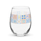 Jetset Tiles Stemless Wineglass