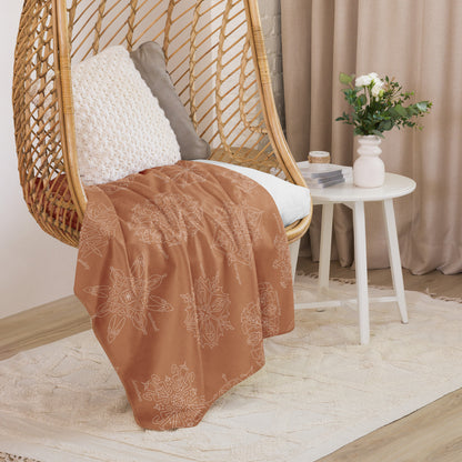 Trackflakes Blanket - Caramel
