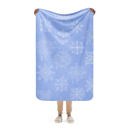 F1 Trackflakes Blanket - Blue