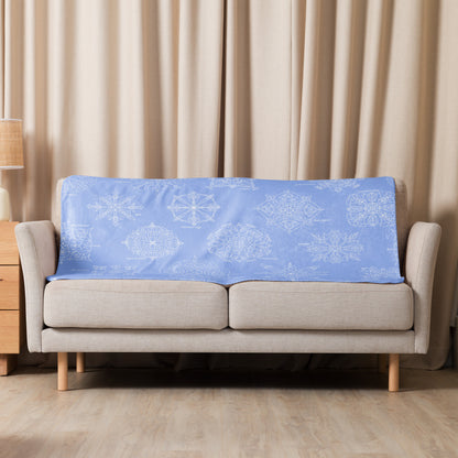 Trackflakes Blanket - Blue