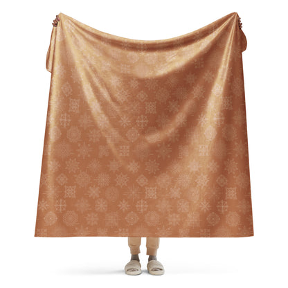 Trackflakes Blanket - Caramel